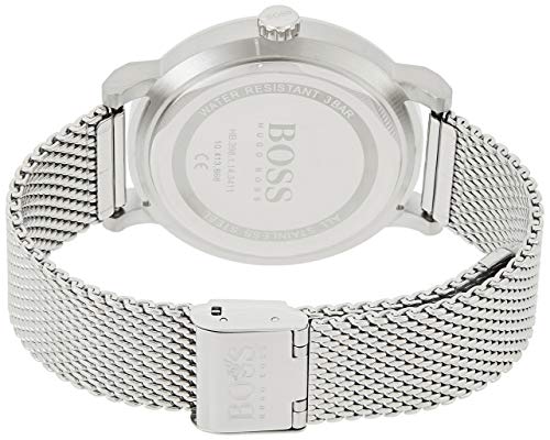 Hugo BOSS Reloj Analógico para Hombre de Cuarzo con Correa en Stainless Steel 1513809