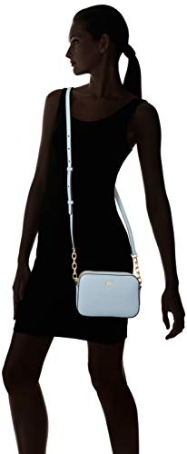 HUGO - Victoria Crossbody-p, Bolsos bandolera Mujer, Azul (Light/Pastel Blue), 6x13.5x19.5 cm (B x H T)