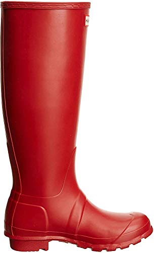 Hunter Original Tall Classic, Botas de Agua para Unisex Adulto, Rojo (Military Red), 38 EU