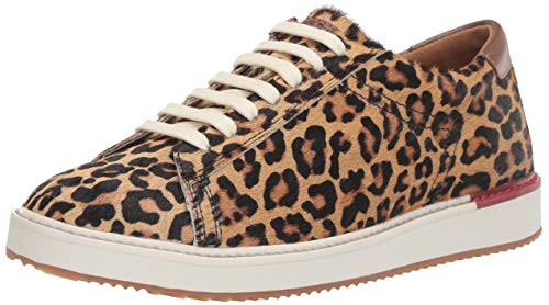 Hush Puppies Sabine Sneaker para mujer, Multi (leopardo, pelaje de ternero), 36 EU