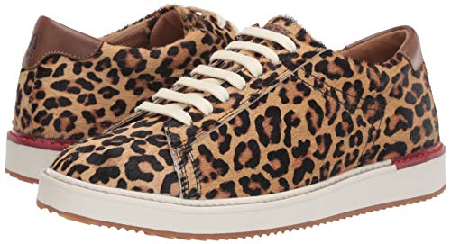 Hush Puppies Sabine Sneaker para mujer, Multi (leopardo, pelaje de ternero), 43 EU