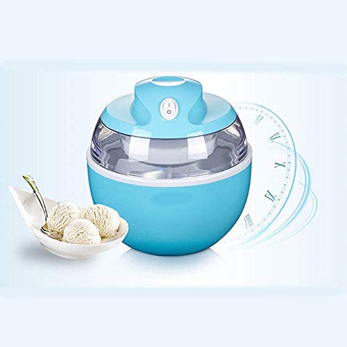 HYISHION Máquina for Hacer Helados, 0.5L pequeña casa Totalmente automática Sorbete de Yogurt Helado Hecho en casa de la máquina Profesional, Niños DIY SKYJIE