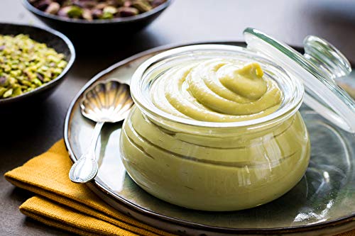 I BUON FATTI 100% MADE IN ITALY Crema para untar de pistacho ideal para rellenar tus pasteles 1000 Gr. Ideal para uso en el hogar & uso profesional, producto de calidad, adecuado para varias recetas