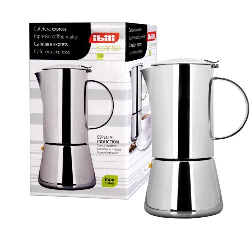 IBILI 620310 - Cafetera Express Essential INOX 10 Tazas