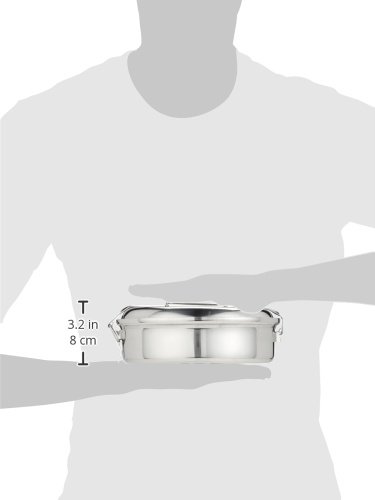 IBILI 720620 - Fiambrera con Platos INOX 20 Cms.