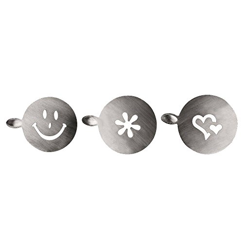 IBILI 778200 - Set 3 Decoradores De Espuma INOX