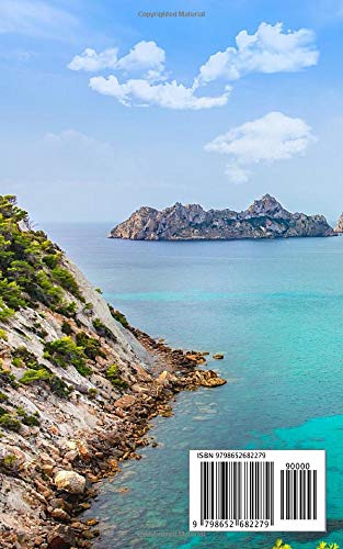 IBIZA: DIARIO DE VIAJE | FORMATO BOLSILLO | Cuaderno registro de hoteles, vuelos, lista de equipaje, lugares a visitar y más | Registra tus actividades o mejores momentos y datos de interés.