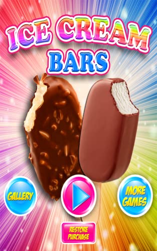 Ice Cream Bars - Frozen Popsicles Cooking Games FREE