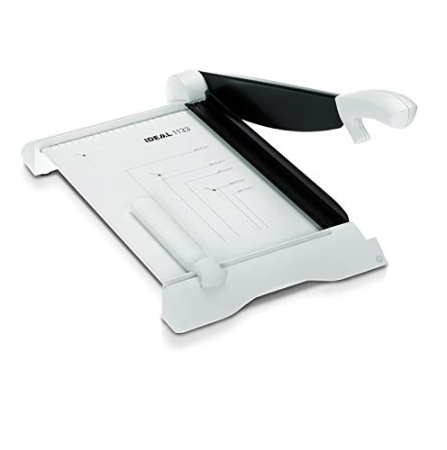 Ideal Office application 1133 guillotina para papel 15 hojas - Cortador de papel (15 hojas, 34 cm, Manual, two side scales in cm/mm, 2,5 kg, 250 X 340)