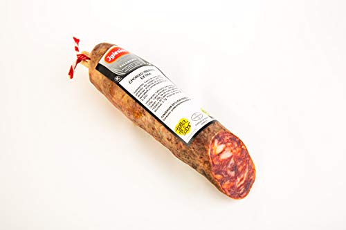 IGLESIAS - Jamón Ibérico Cortado a Cuchillo (6 uds de 70g), Lomo Ibérico 600g, Chorizo Ibérico 500g y Salchichón ibérico 500g. Lote de 2,02kg