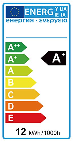 iLC Bombillas Colores RGBW 85W Equivalente LED Bombilla Regulable Cambio de Color Edison 12W E27 - RGB Control remoto Incluido