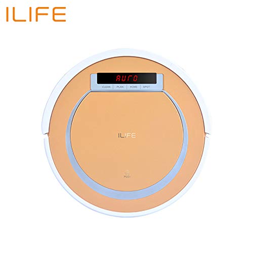 ILIFE V55 Robot Aspirador para el Hogar - Múltiples Modos de Limpieza | Puntos de Carga Automáticos | i-Dropping | Pantalla LCD | Control a Distancia | 4 Modos de Limpieza (App iLife)