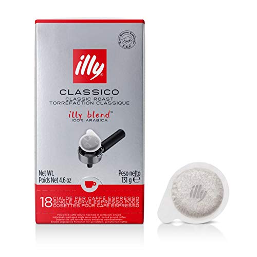 illy, Café En Dosettes E.S.E. Goût Classique - 1 boîte de 18 monodoses