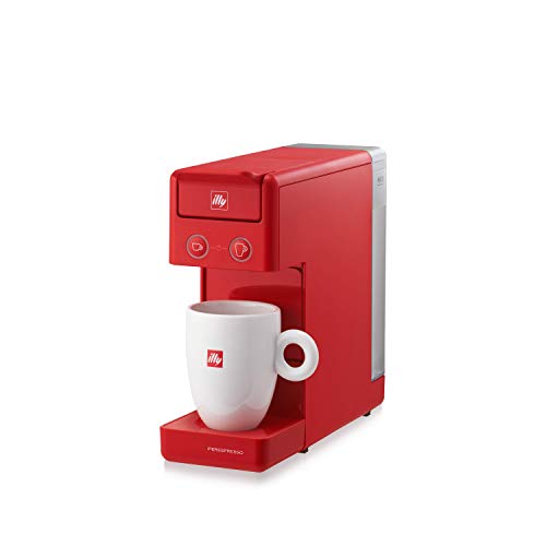 illy Caffè - Cafetera de cápsulas Iperespresso Y3.3, color rojo