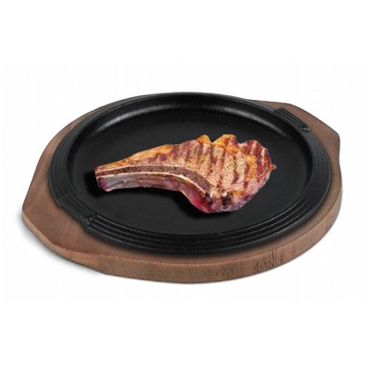 Ilsa 0480-030 PLATO HIERRO 26 CM, Fundido