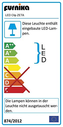 Iluminación LED para suelo de cristal, juego de 2 / 4 / 6 unidades, con clips LED, iluminación para vitrinas, incluye fuente de alimentación LED de 230 V (juego de 4 unidades, luz blanca fría 6500)