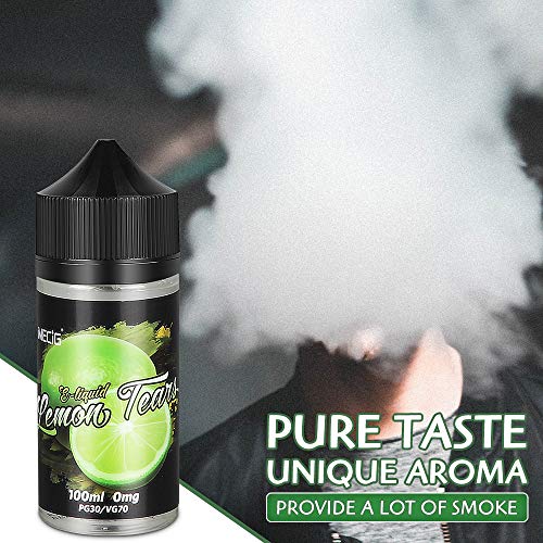 IMECIG 100ml E líquido Lágrima de limón Liquido Vaper Para Cigarros electronicos 70/30 E Liquid Cigarrillo Electronico Premium Sabores Vapeador 0mg Nicotina