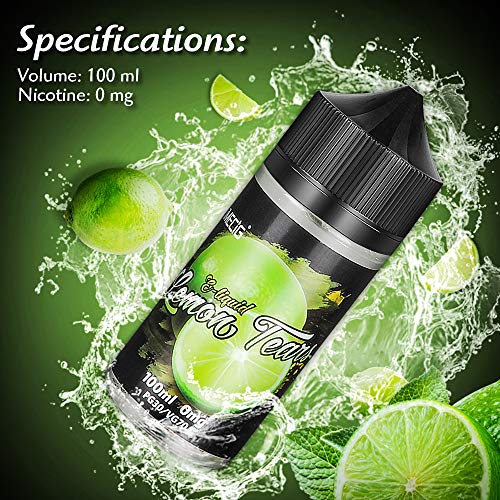 IMECIG 100ml E líquido Lágrima de limón Liquido Vaper Para Cigarros electronicos 70/30 E Liquid Cigarrillo Electronico Premium Sabores Vapeador 0mg Nicotina