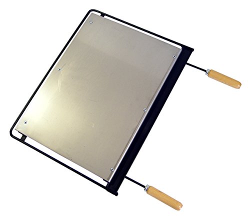 Imex El Zorro 71622   - Plancha para barbacoa, hierro, Gris, 71 x 41 cm