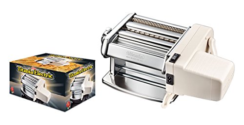 Imperia 675 Máquina eléctrica para elaborar pasta fresca máquina de pasta y ravioli - Máquina para pasta (80 W, 205 mm, 180 mm, 130 mm, 2,9 kg)