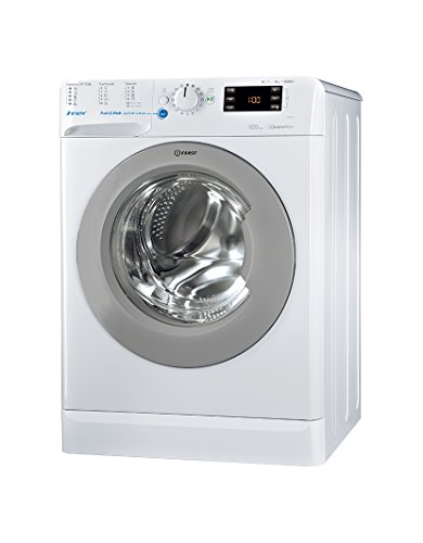 Indesit BWE 81284X WSSS EU Independiente Carga frontal 8kg 1200RPM A+++ Blanco - Lavadora (Independiente, Carga frontal, Blanco, Botones, Giratorio, Izquierda, Acero inoxidable)