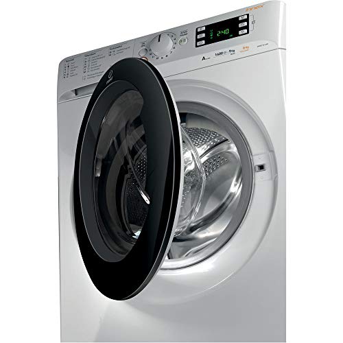 Indesit XWDE 961480X W Independiente Carga frontal A Blanco - Lavadora-secadora (Carga frontal, Independiente, Blanco, Izquierda, Botones, Giratorio, 62 L)