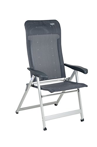 Indual Mobiliario Silla Plegable Crespo Luxus Plus Gris