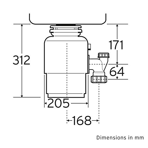 InSinkErator 76933 - Triturador de basura