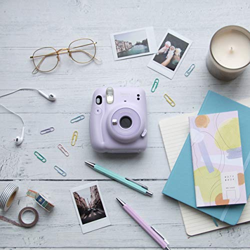 Instax Mini 11 - Cámara instantánea, Lilac Purple, Compacto