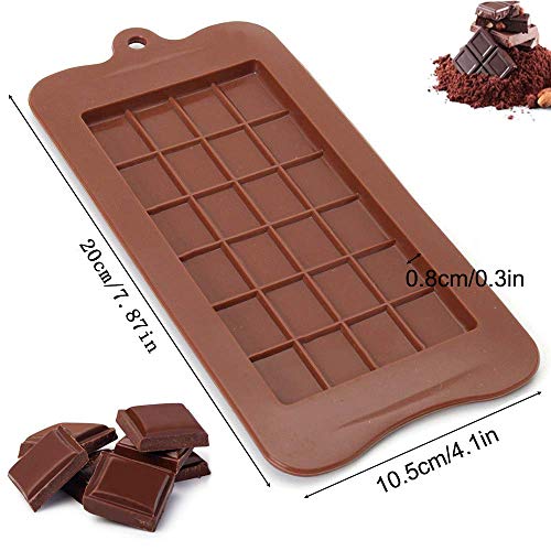 integrity.1 4 Piezas Moldes para Bombones de Silicona,Truffle Mold Paquetes de Moldes de Silicona,Antiadherente de Grado Alimenticio para Chocolate, Caramelo de Café, Caramelos