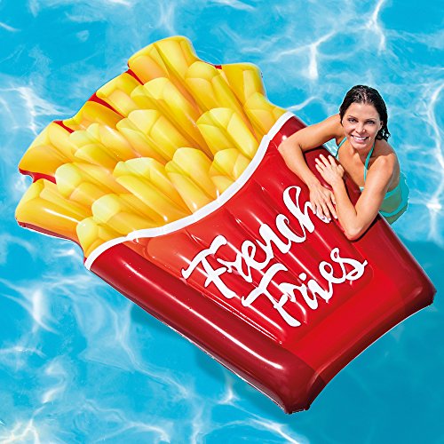 Intex 58775EU - Colchoneta hinchable Patatas Fritas 132 x 175 cm