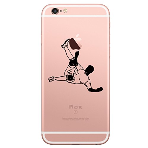 iPhone 6 Plus Funda,iPhone 6s Plus Funda, Caler ® Carcasa Case TPU Gel Transparente con diseño Personalizado Cover Silicona TPU iPhone 6 Plus/6s Plus con Figura Dibujos Animados (Caer)