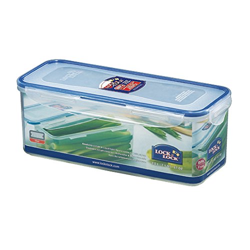 ISI HPL HPL844 Lock & Lock Alimentos rectangular recipiente de almacenamiento, 2L