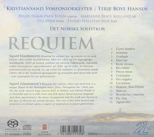 Islandsmoen : Requiem. Boye Hansen.