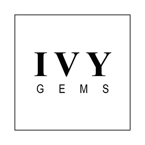 Ivy Gems - Pendientes de tuerca de oro amarillo de 9 quilates, ovalados, turquesa, clásicos