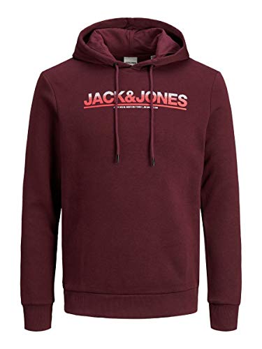 Jack & Jones JCOJUMBO Sweat Hood FST Sudadera con Capucha, Port Royale, S para Hombre