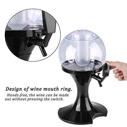 Jadeshay Dispensador de Bebidas frías 3.5L Tubo de Hielo Jugo de la máquina Contenedor BBQ Party Bar Accesorios