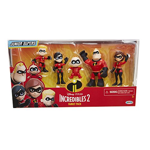 Jakks Pacific Increíbles Figuras, Multicolor, 7,62 cm (76734)