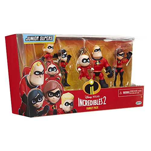 Jakks Pacific Increíbles Figuras, Multicolor, 7,62 cm (76734)