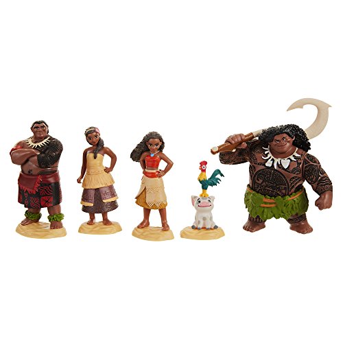 Jakks Pacific Vaiana Figuras, Multicolor, Talla única (45536-7L)