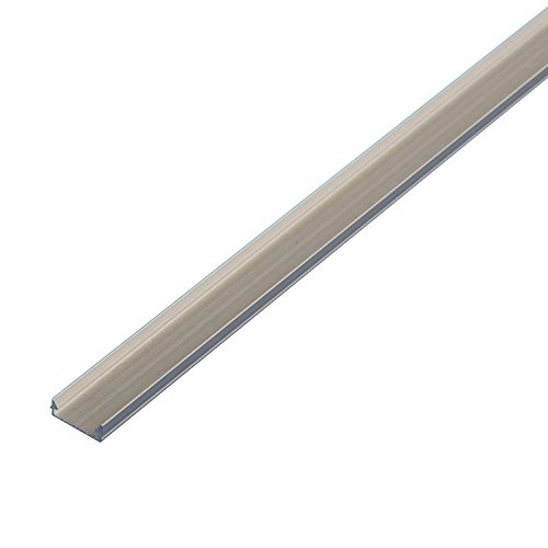 JANDEI - 8 * 1 metro Perfil aluminio tira led con tapa superficie 14 x 5 mm