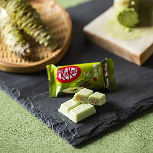 Japanese Kit Kat - Wasabi Chocolate Box (12 Mini Bar)