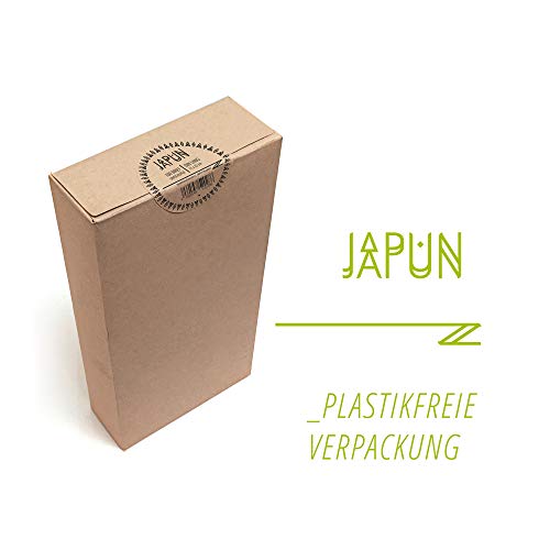 Japun - sobres (100 piezas) de papel Kraft antiguo/sin ventana - DIN largo - 222 x 110 mm, envolventes, la cierro