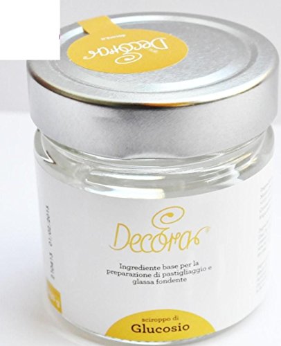 Jarabe de glucosa decorativo, 230 g, pasta de azúcar para decoración de tartas.