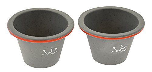 Jata Hogar MC Set de Moldes Flaneros, Silicona, modelo MC67, Gris, 32.5x25x10.5 cm, 6 Unidades