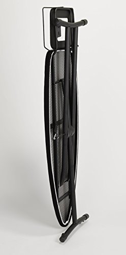 Jata Hogar Suprema Tabla de Planchar Ajustable en Altura y Plegable, Metal, Negro, 157 x 47x 7 cm