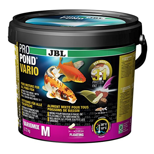 JBL Propond Vario M Alimento Mixto para Todos los Peces de Estanque - 720 gr