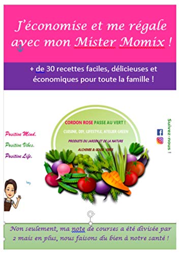 J'économise et me régale avec mon Mister Momix !: Plus de 30 recettes simples, bonnes et économiques ! (French Edition)