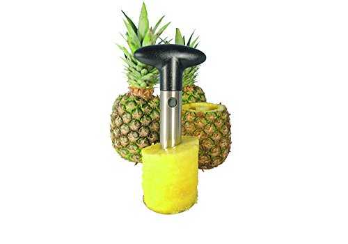 Jocca Cortador de piña, Acero Inoxidable, Plateado, 3.2 cm