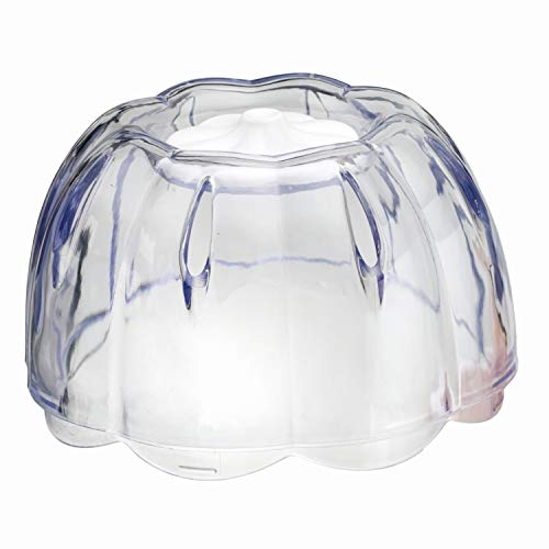 Joie – Bote Recipiente Guarda ajos con ventilación – ABS Libre de BPA – Blanco/Transparente